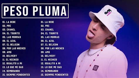 peso pluma cantante canciones